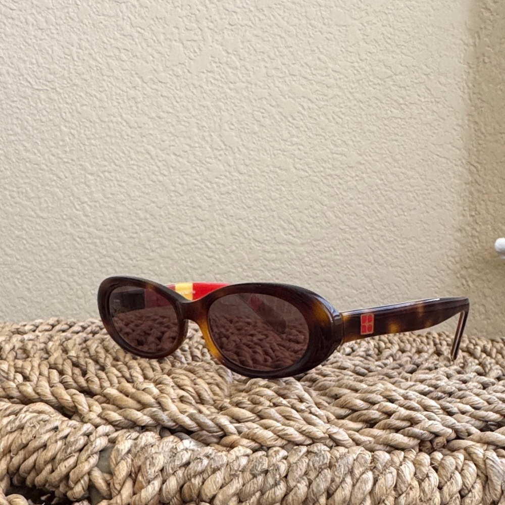 Kate Spade New York Tortoiseshell “Nola” Oval Women's Sunglasses Made in Italy